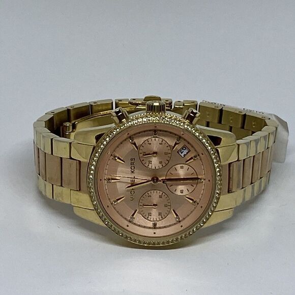 Michael Kors Ritz K6475 Women's Stainless Steel Analog Dial Quartz Watch WO553 - Picture 7 of 12